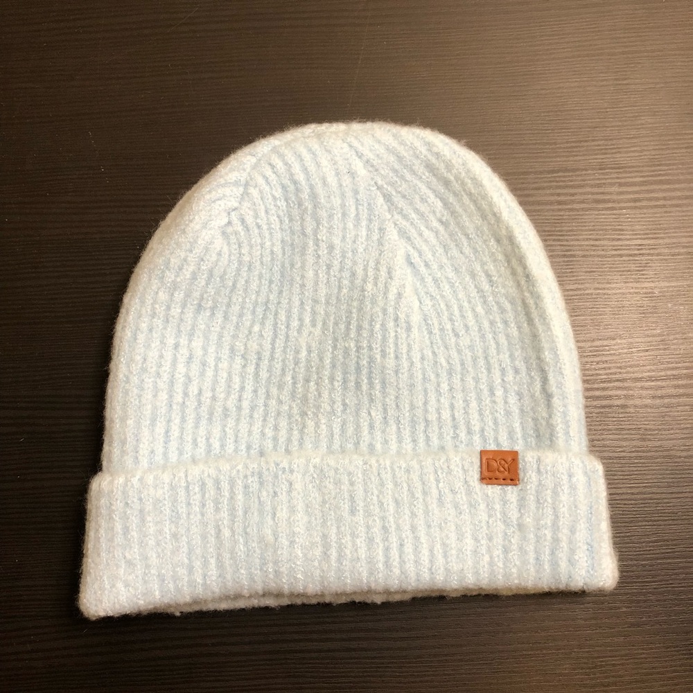 David and Young/ Stevie Hender light blue beanie